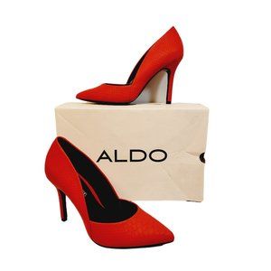 Aldo Red Stilettos NEW with original box